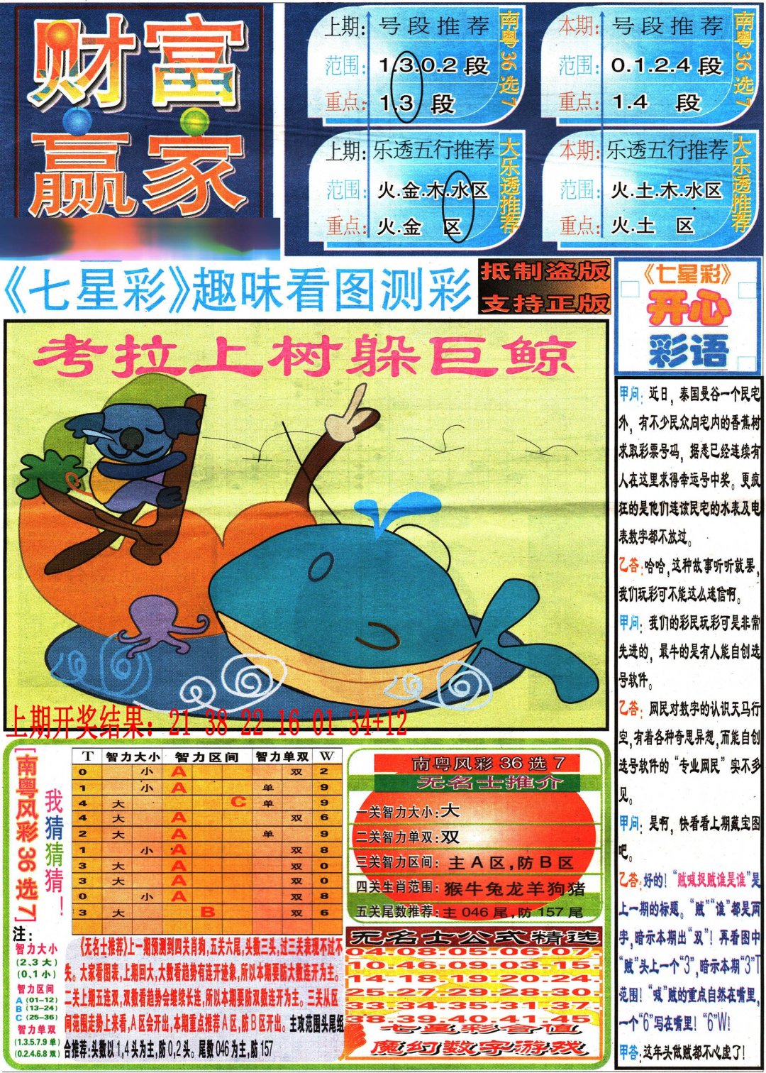2024268期七星彩图(高清)