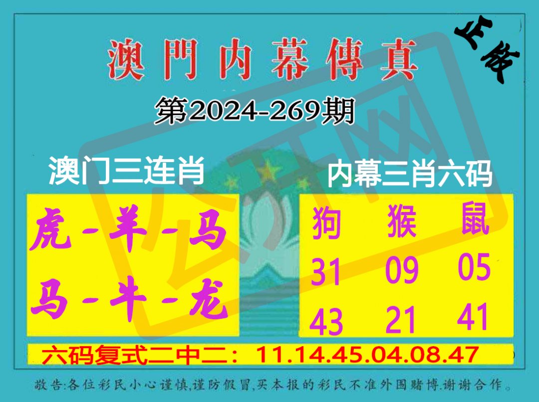 2024269期内幕传真三肖版