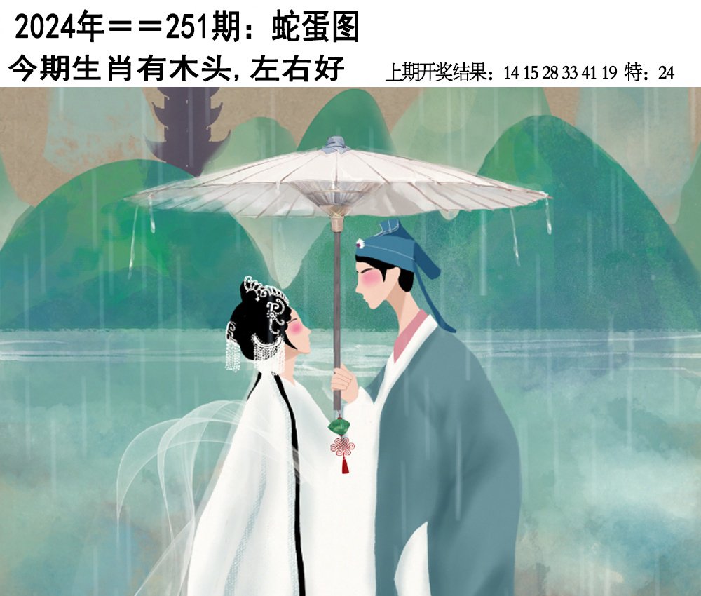 2024251期另版蛇蛋图
