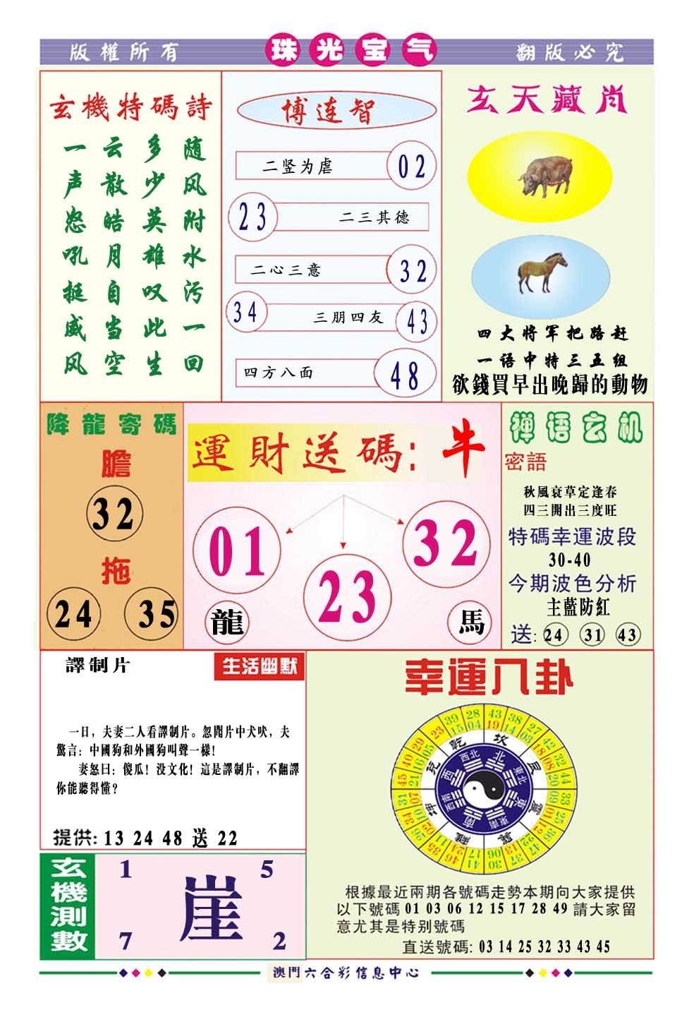 2024252期珠光宝气