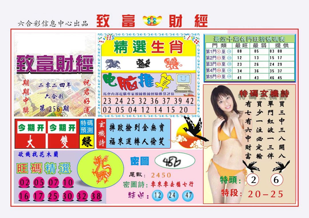 2024256期致富财经