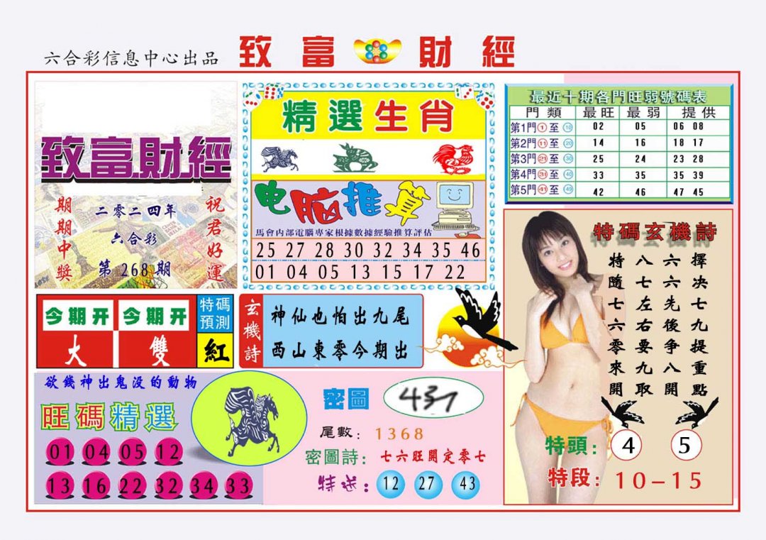 2024268期致富财经