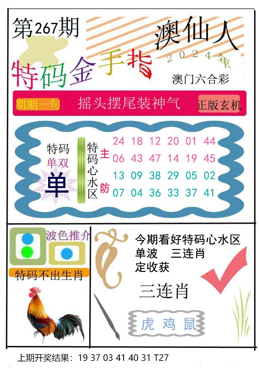 2024267期特码金手指