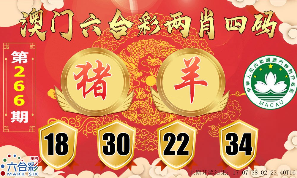 2024266期六合两肖四码