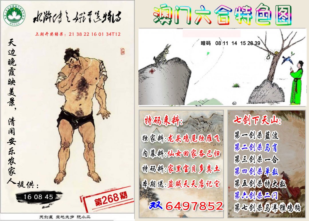 2024268期特色图