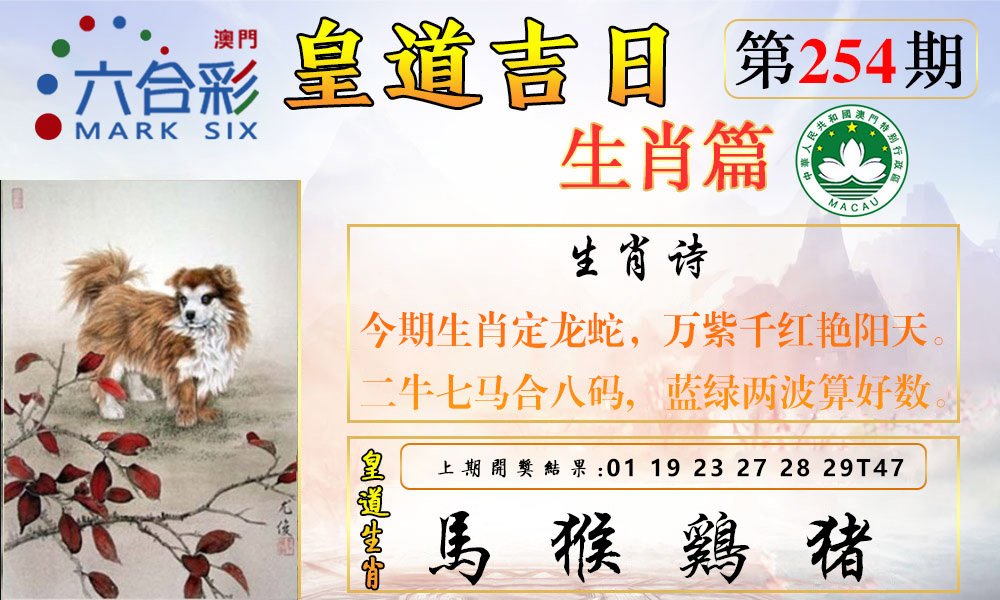 2024254期皇道吉日报