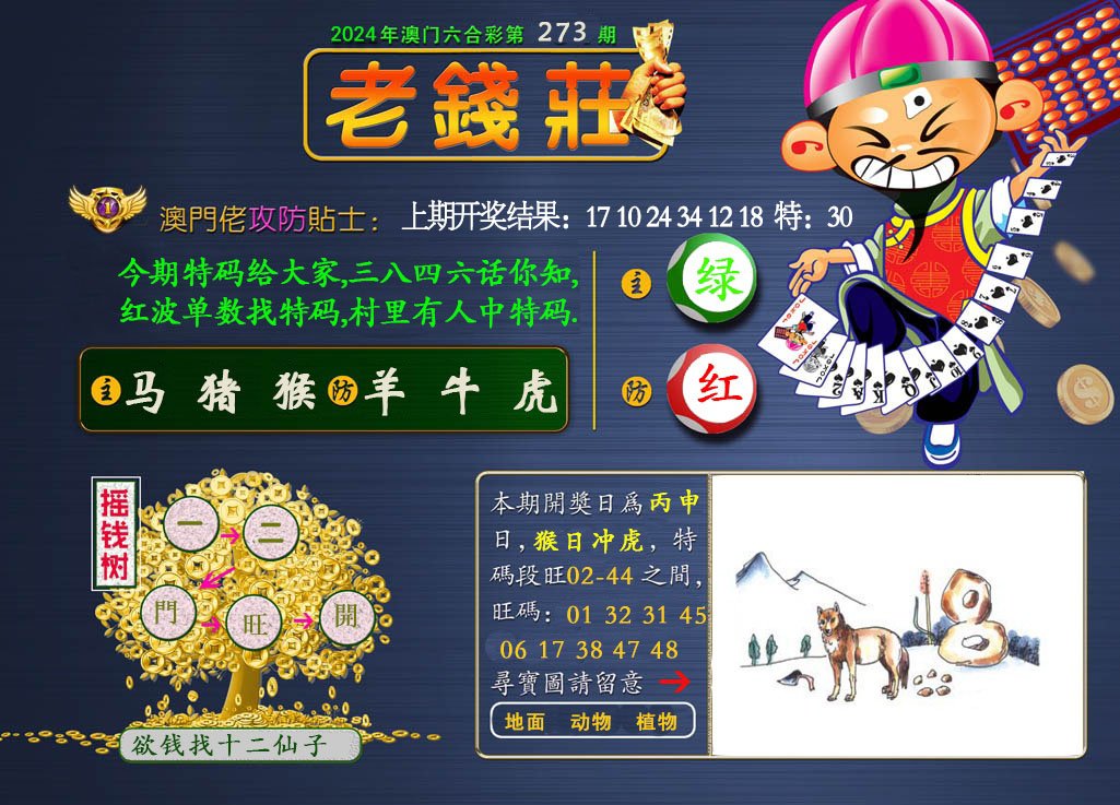 2024273期老钱莊