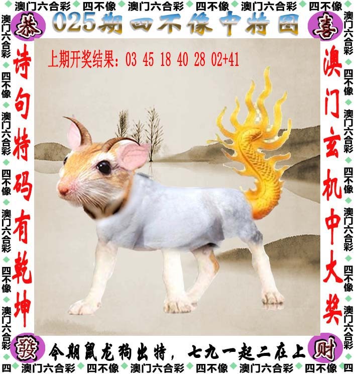 2025025期四不像