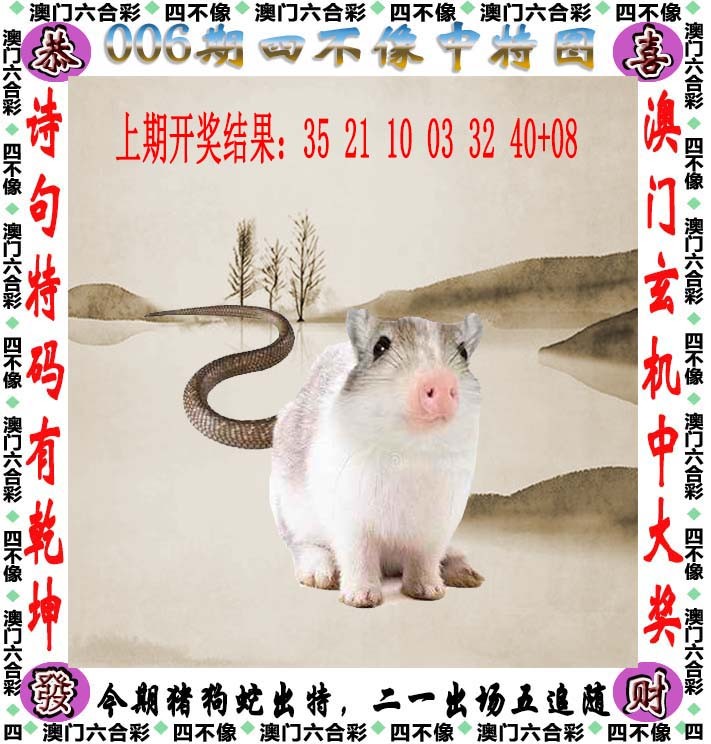 2025006期四不像