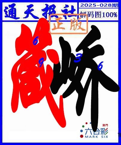 2025028期解码图