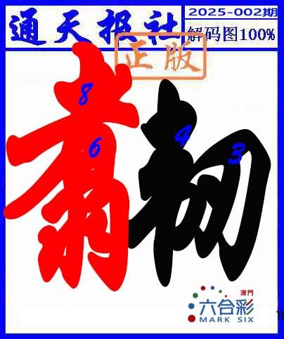 2025002期解码图