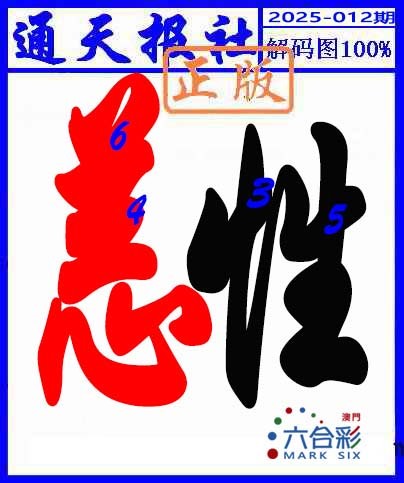 2025012期解码图