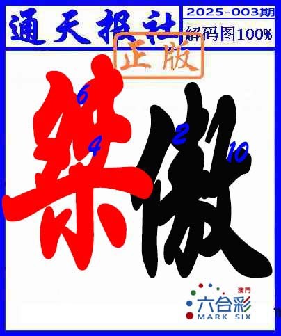 2025003期解码图