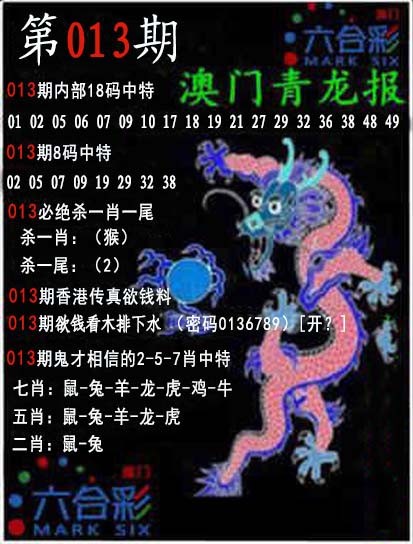 2025013期青龙报