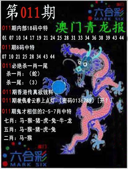 2025011期青龙报