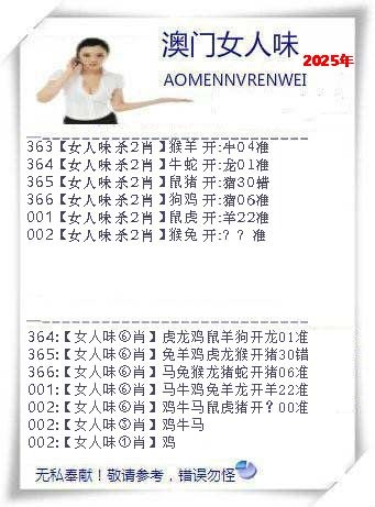 2025002期女人味