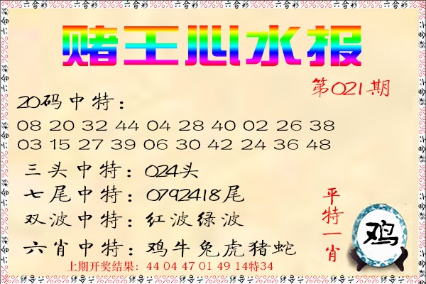 2025021期赌王心水报