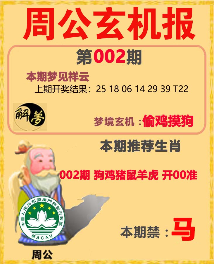 2025002期周公解梦