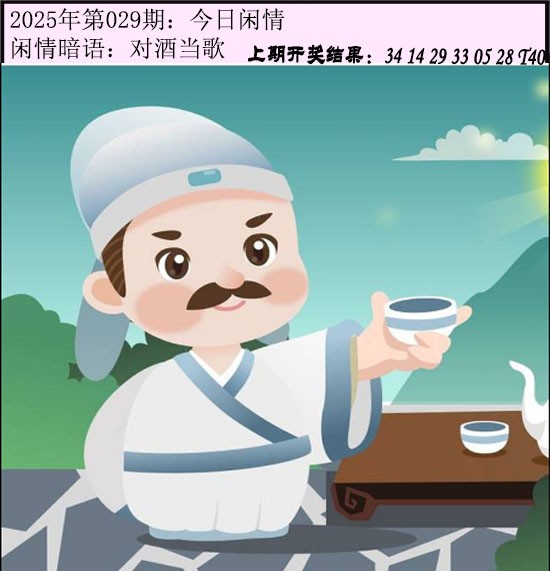 2025029期今日闲情