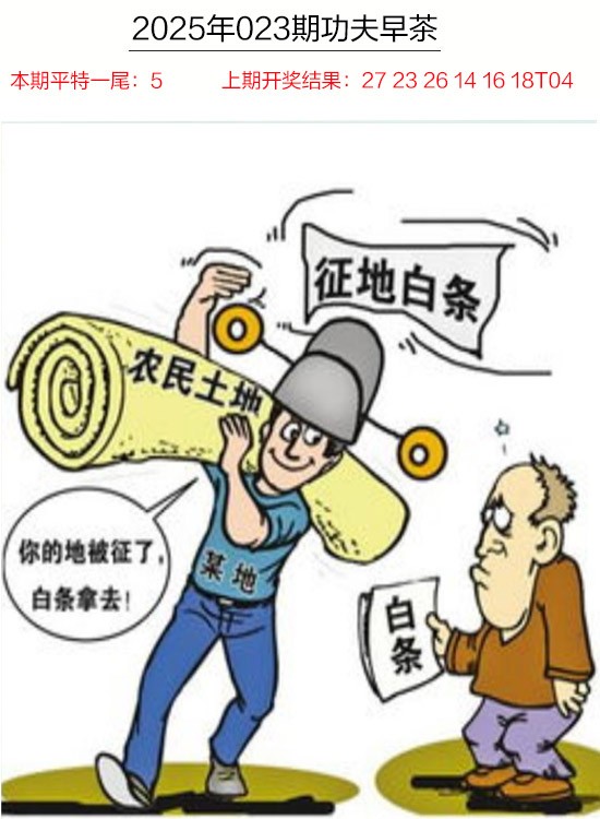 2025023期功夫早茶