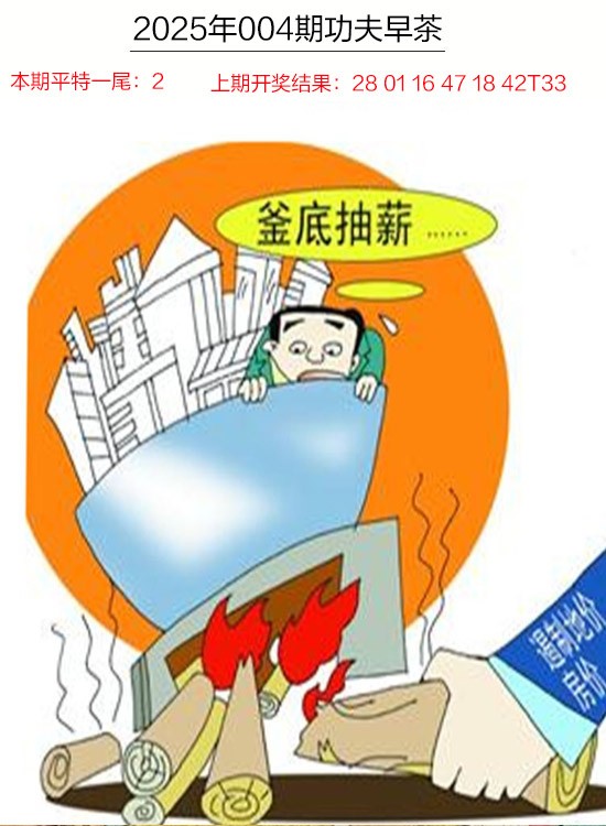 2025004期功夫早茶
