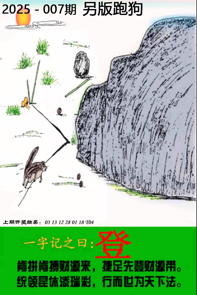 2025007期另版跑狗图