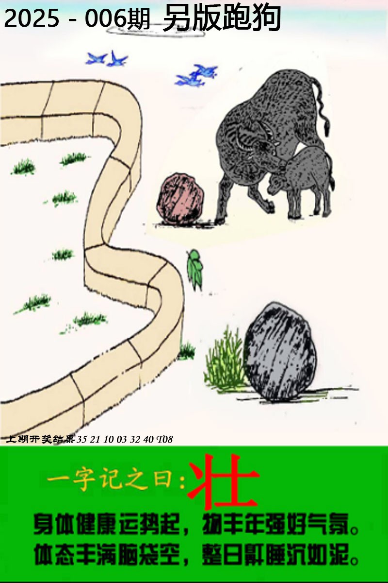 2025006期另版跑狗图