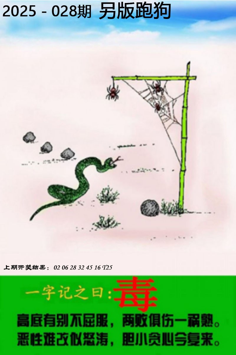 2025028期另版跑狗图