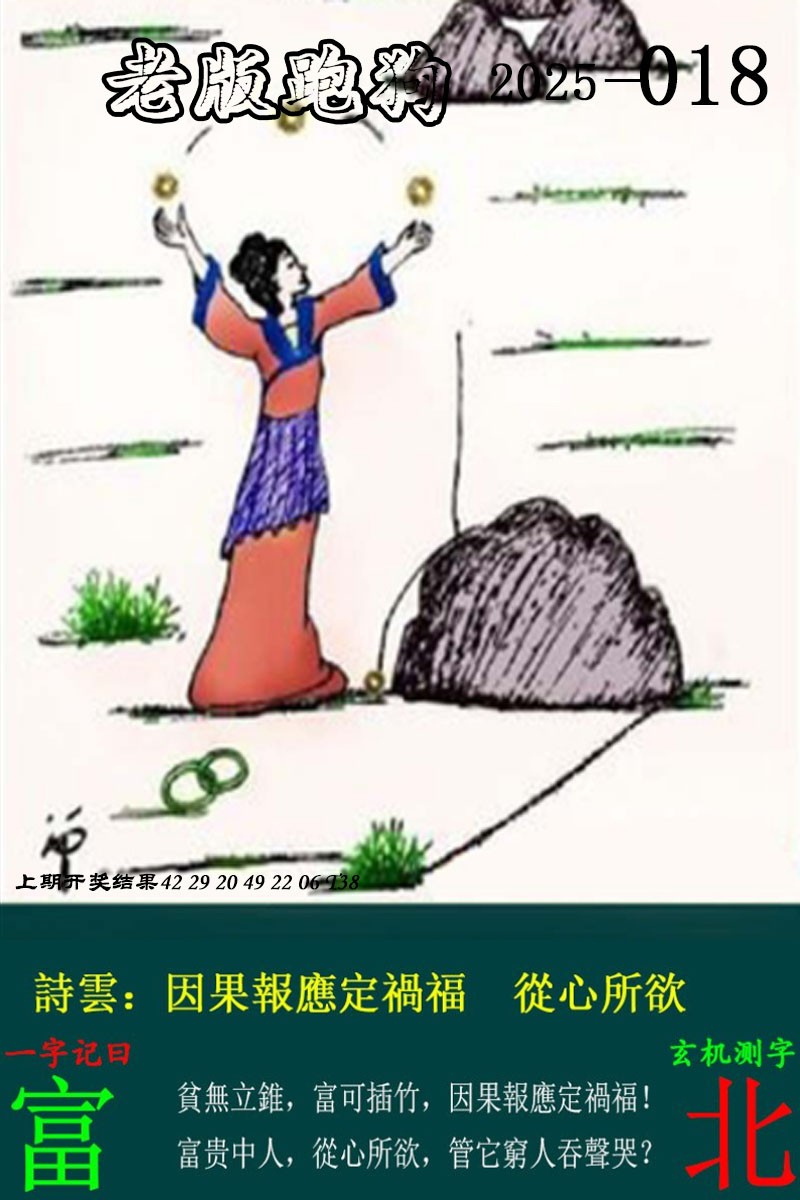 2025018期老版跑狗图