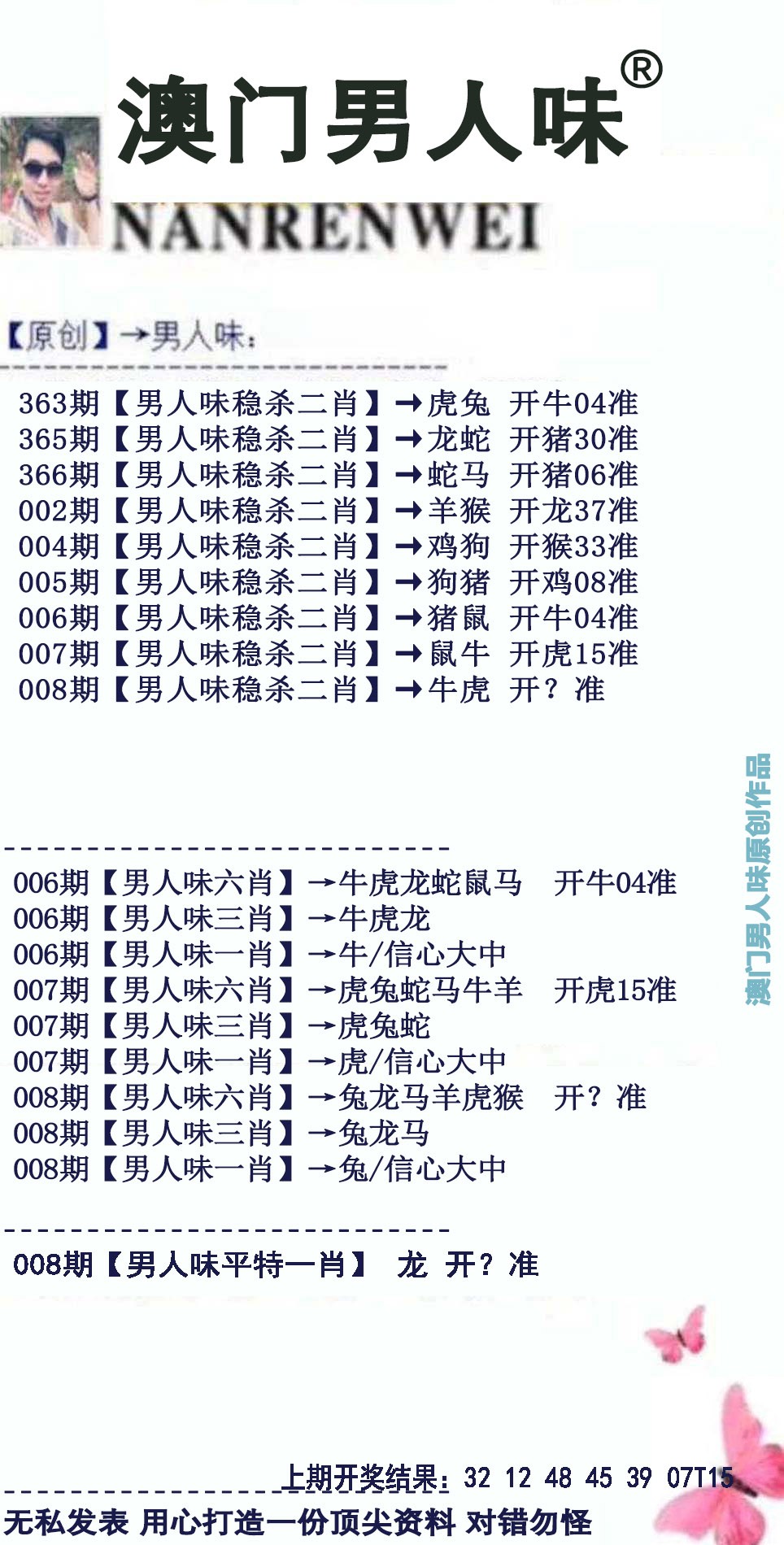 2025008期男人味