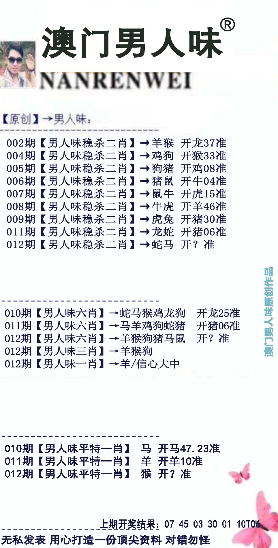 2025012期男人味