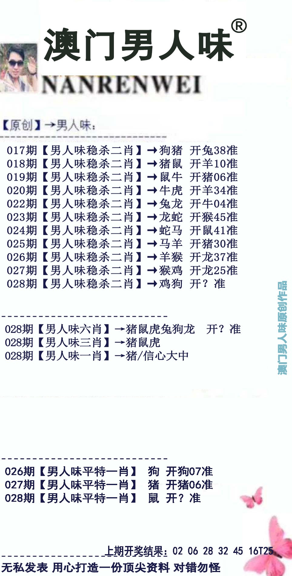 2025028期男人味