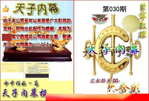 2025030期天子内幕报B