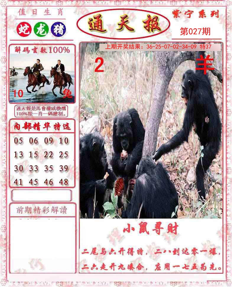 2025027期救通报
