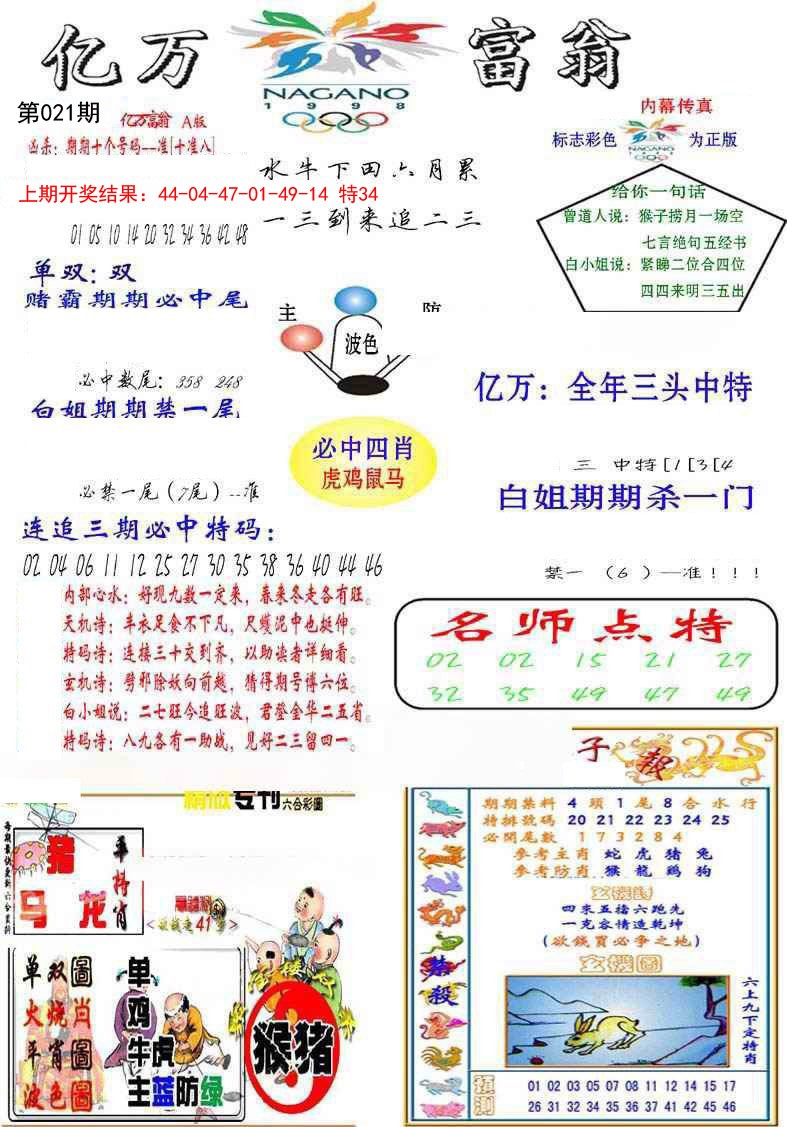 2025021期亿万富翁A