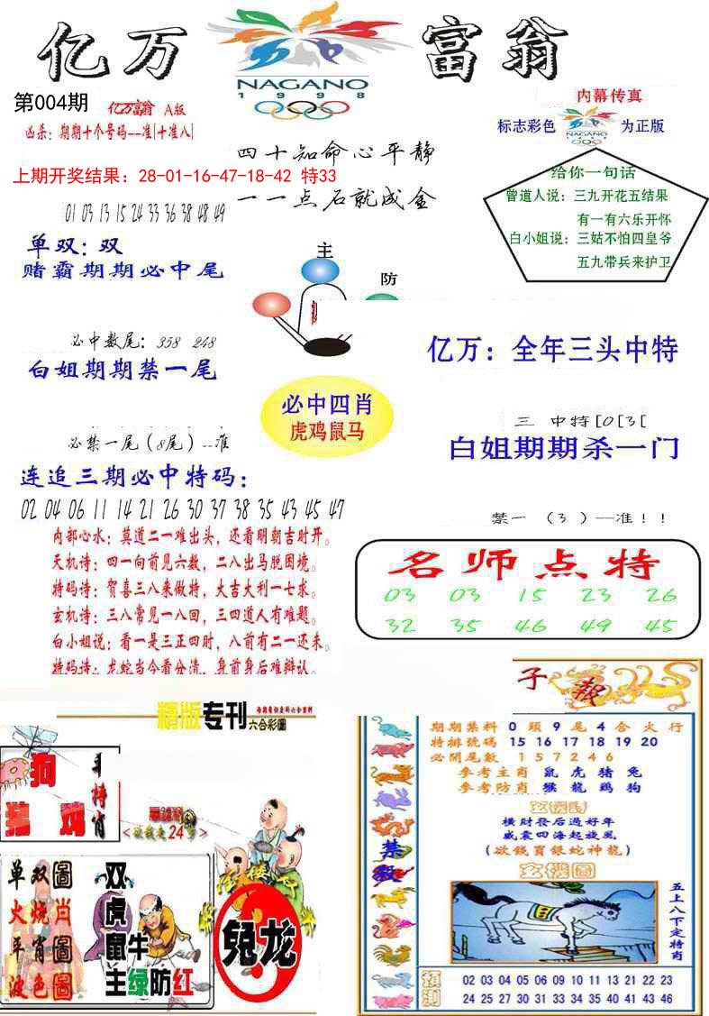 2025004期亿万富翁A