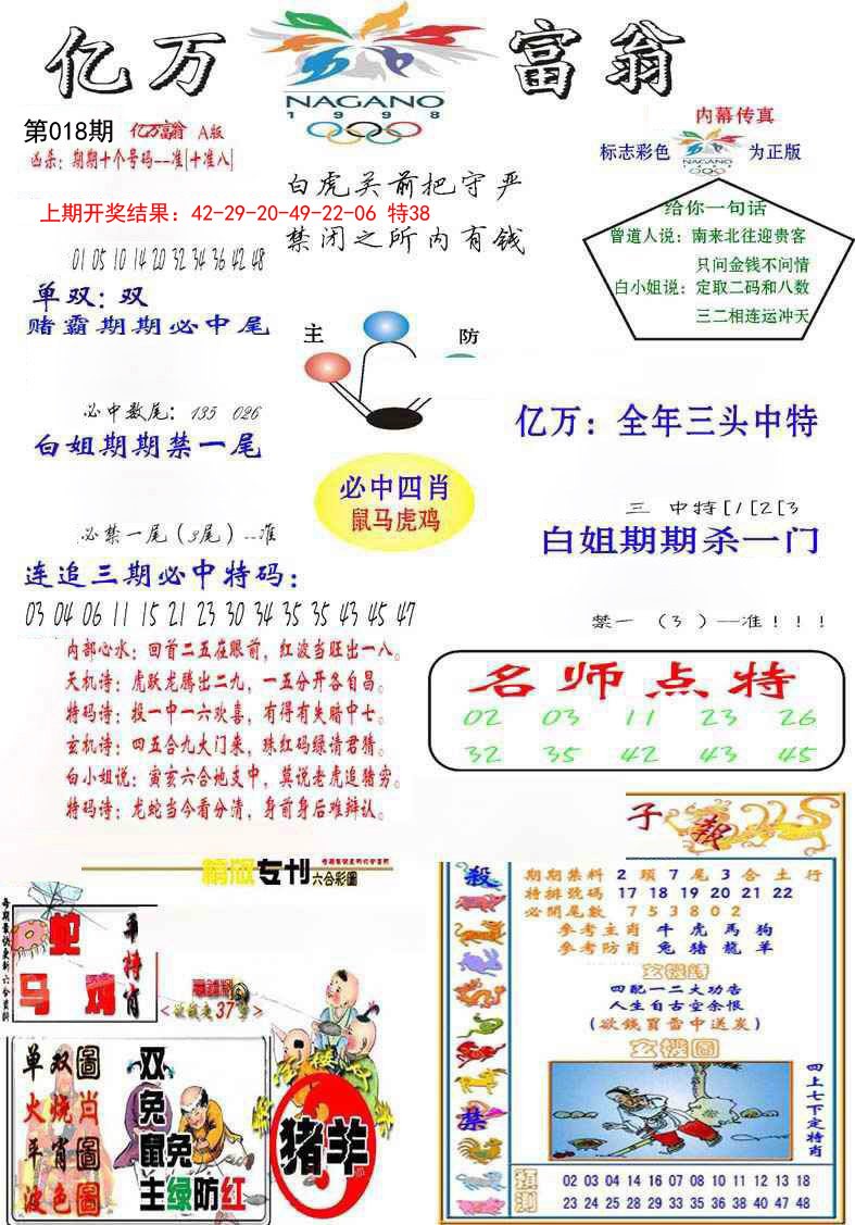 2025018期亿万富翁A