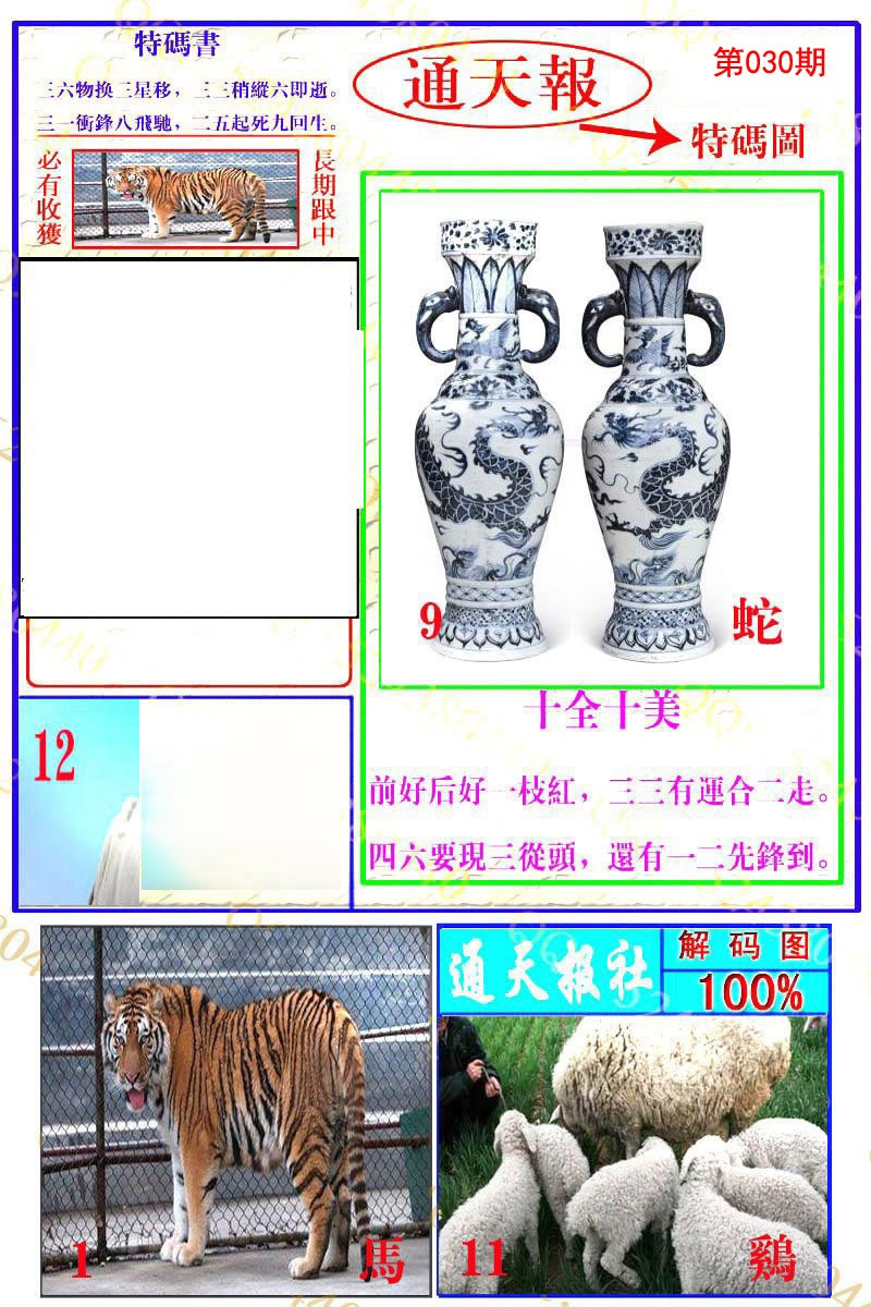 2025030期通天特解图