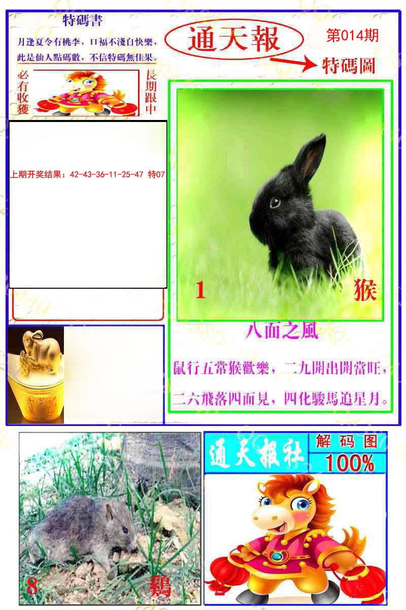 2025014期通天特解图