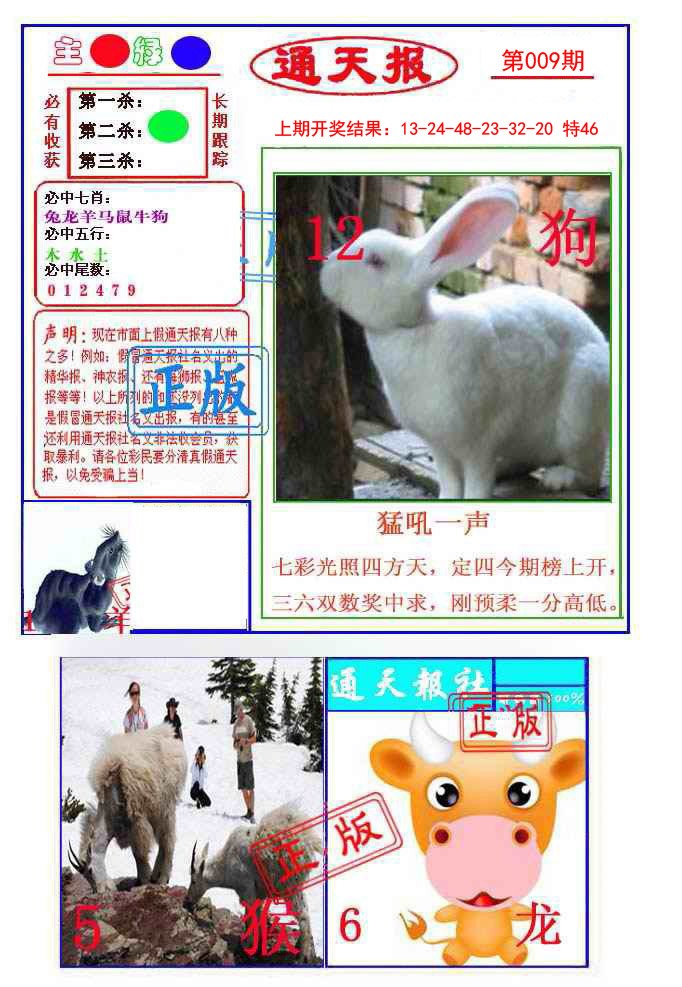 2025009期通天杀波图1