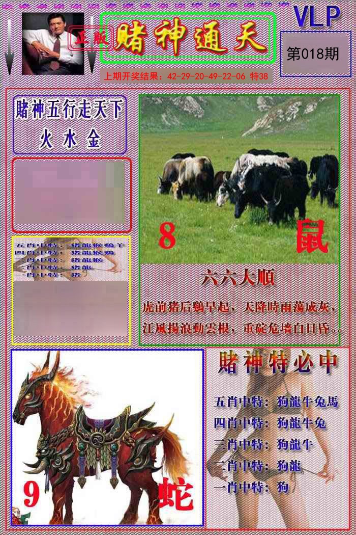 2025018期赌神通天报