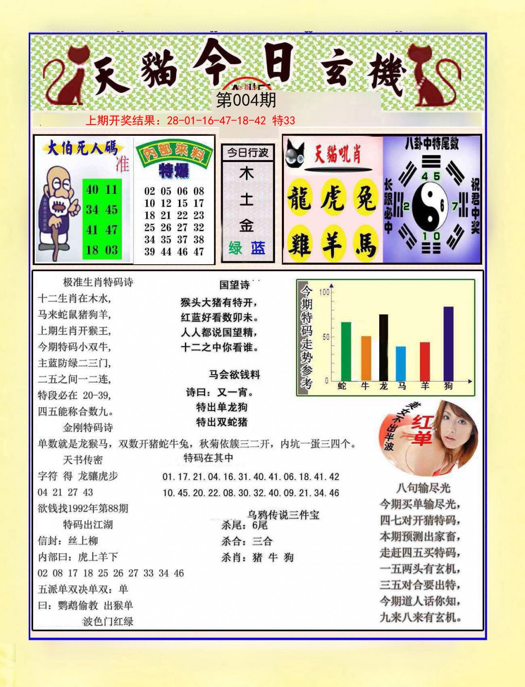2025004期今日玄机图A
