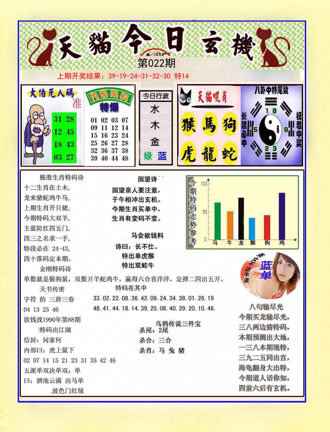 2025022期今日玄机图A