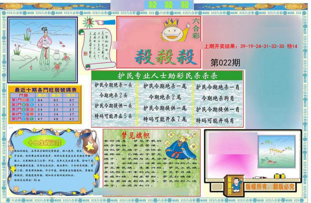 2025022期九龍杀杀杀A(推荐)