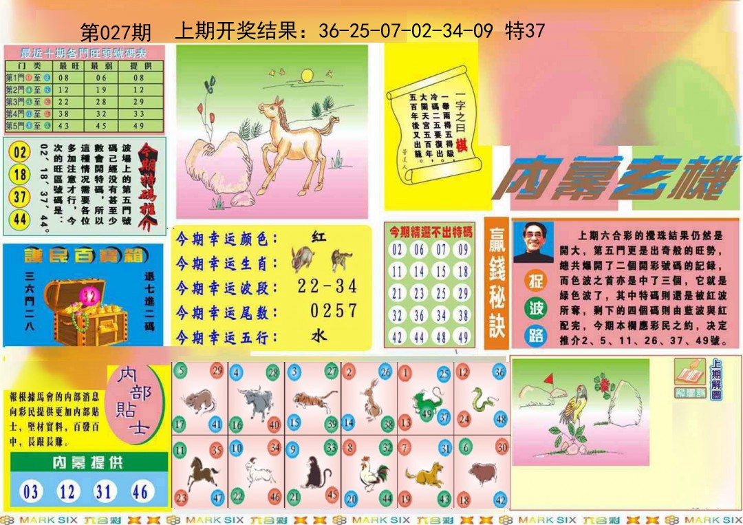 2025027期九龍内幕A(推荐)