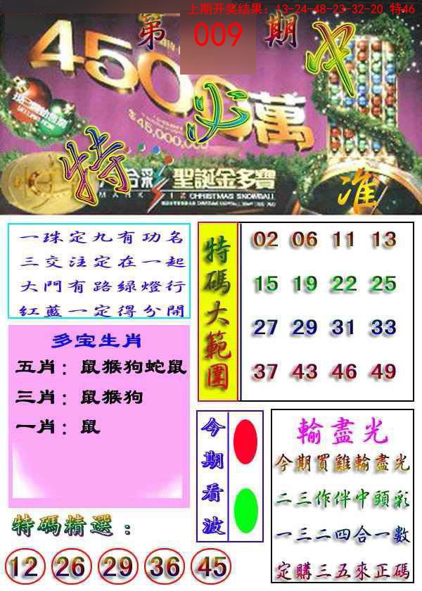 2025009期特必中
