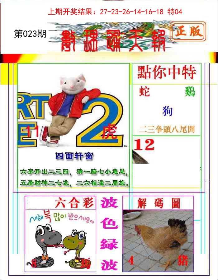 2025023期数理通天