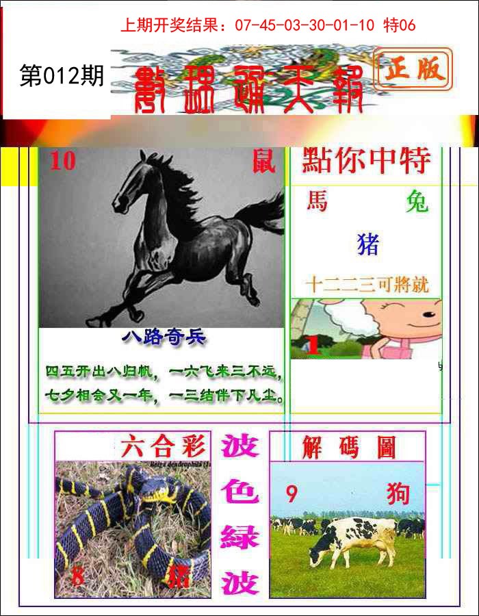 2025012期数理通天