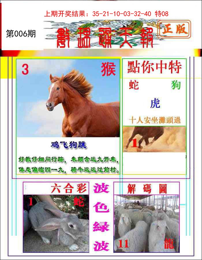 2025006期数理通天