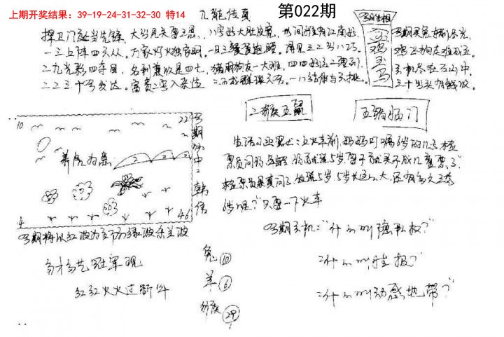 2025022期手写九龙内幕